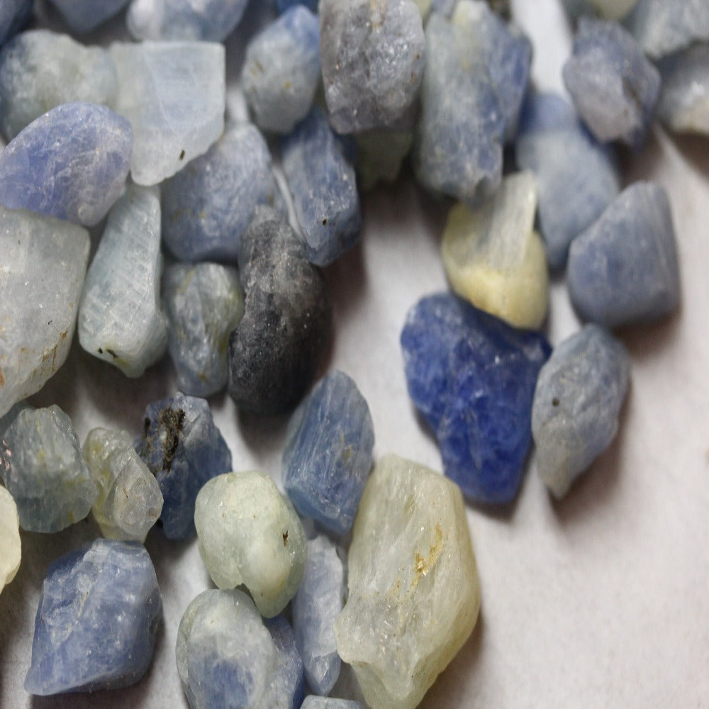 1kg Rough Sapphires for Cabbing / Beading - Rough Sapphire Crystals