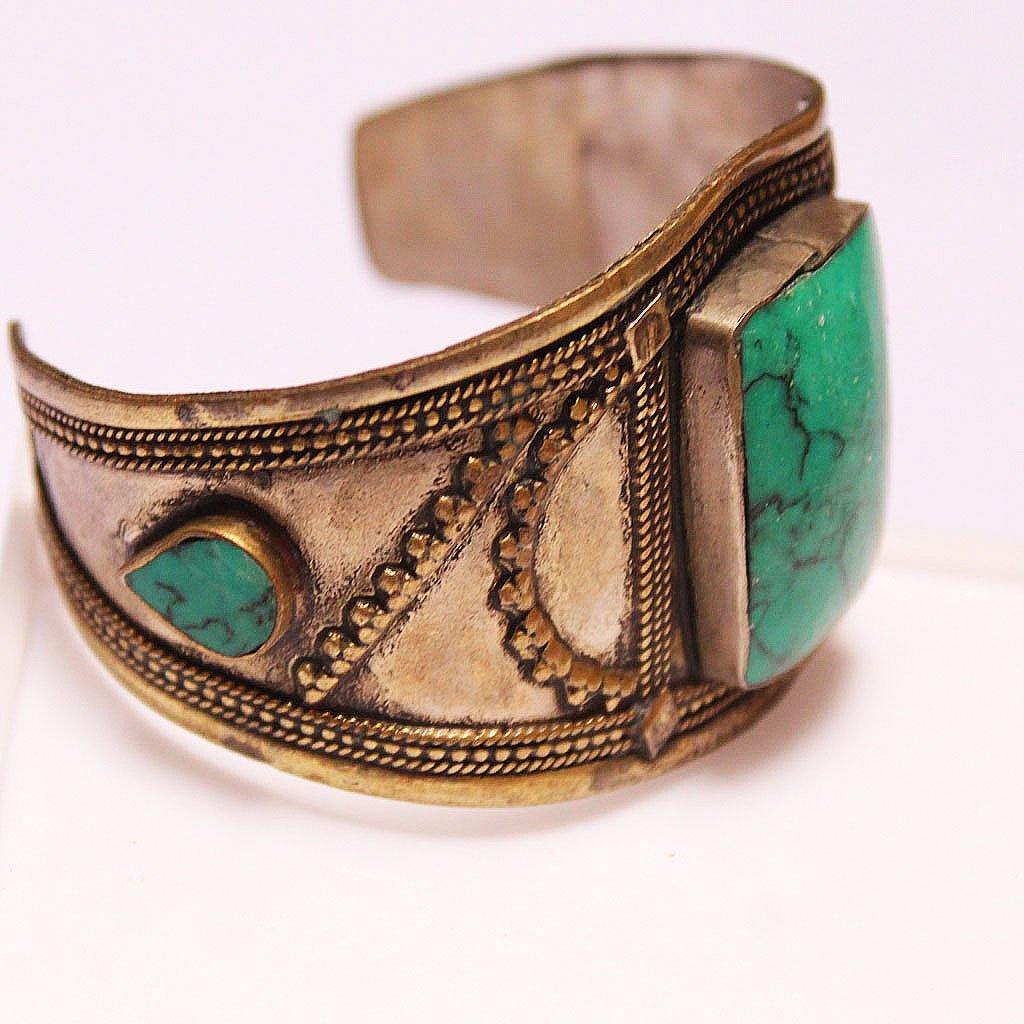 Vintage Tribal Cuff/ Bracelet 1 Piece - folkmarket