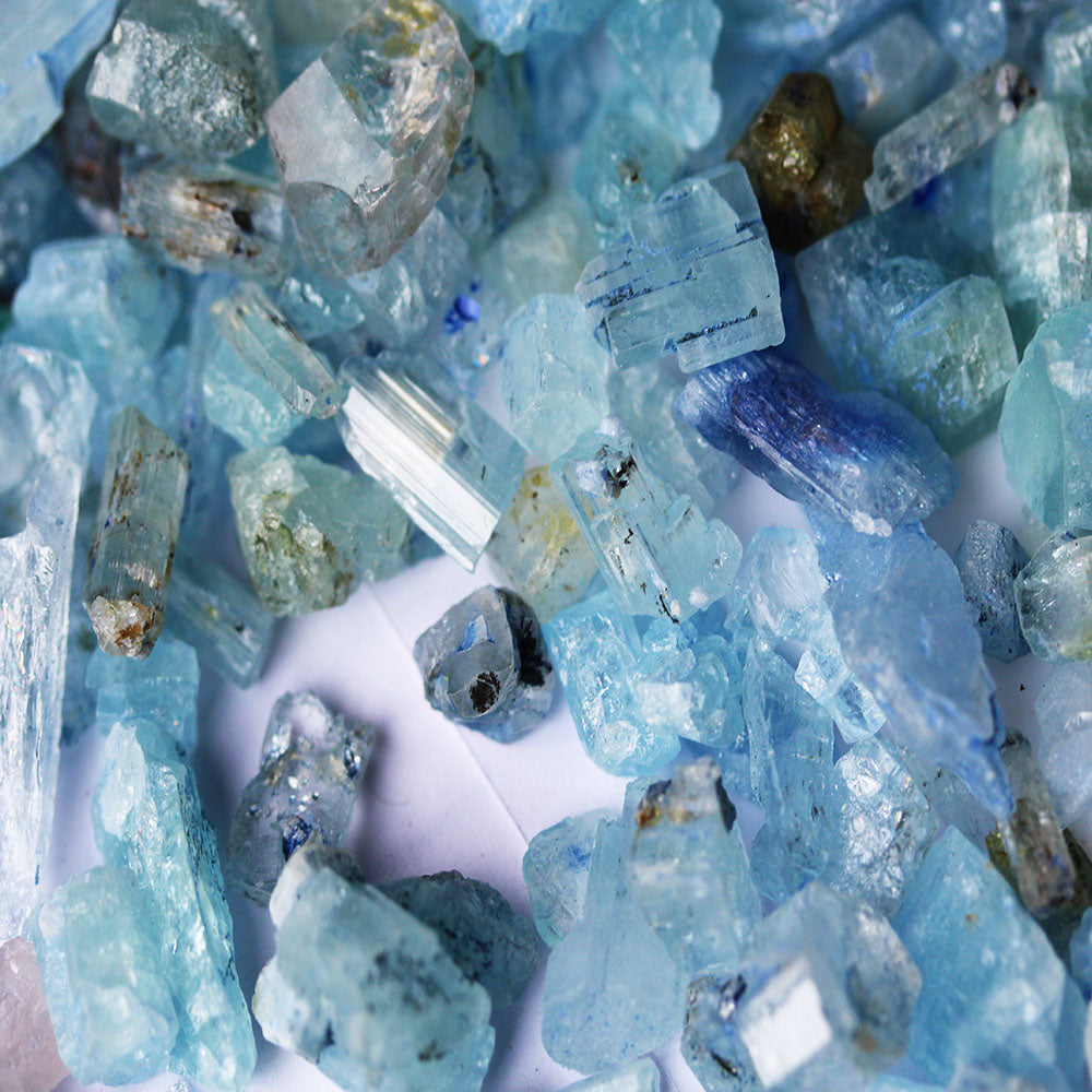 Raw Aquamarine Crystal lot for sale