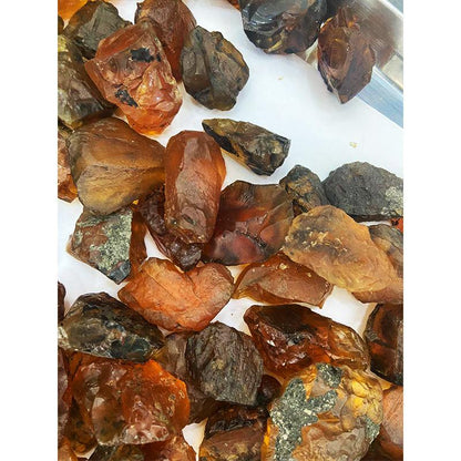 Myanmar Raw Amber Gemstones for Sale