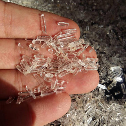Double Terminated Quartz Crystals