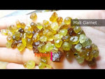 natural rough mali garnet gemstones for slae