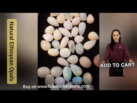Natural Ethiopian Opals for Jewelry Designers
