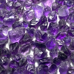 Raw Amethyst for Faceting