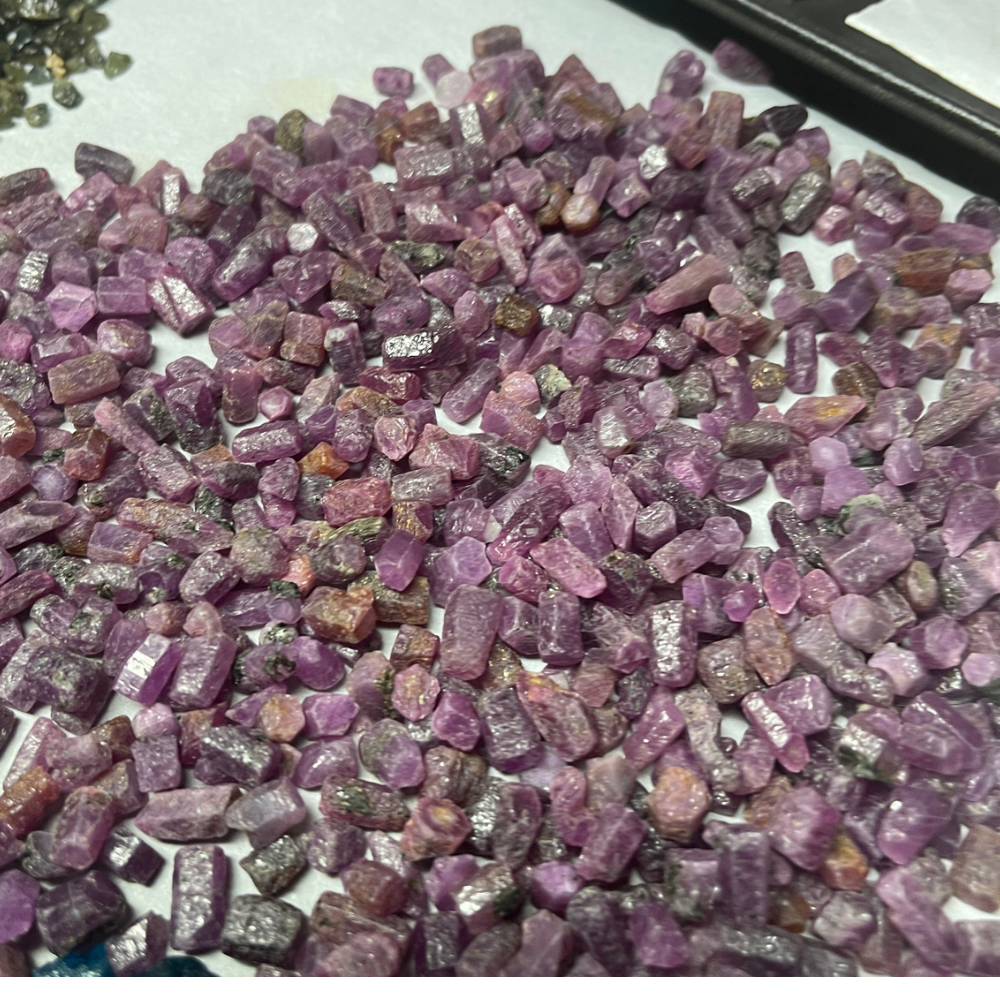 5KG Natural Rubies Rough - | Raw Ruby Crystals Wholesale Gemstone