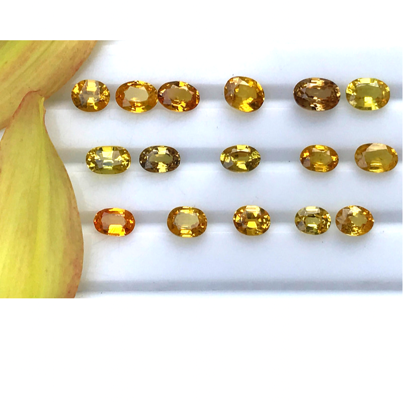 Natural Yellow Sapphire for stones