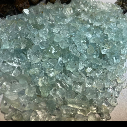 10kg Natura Raw Aquamarine Stones | Rough Aquamarine