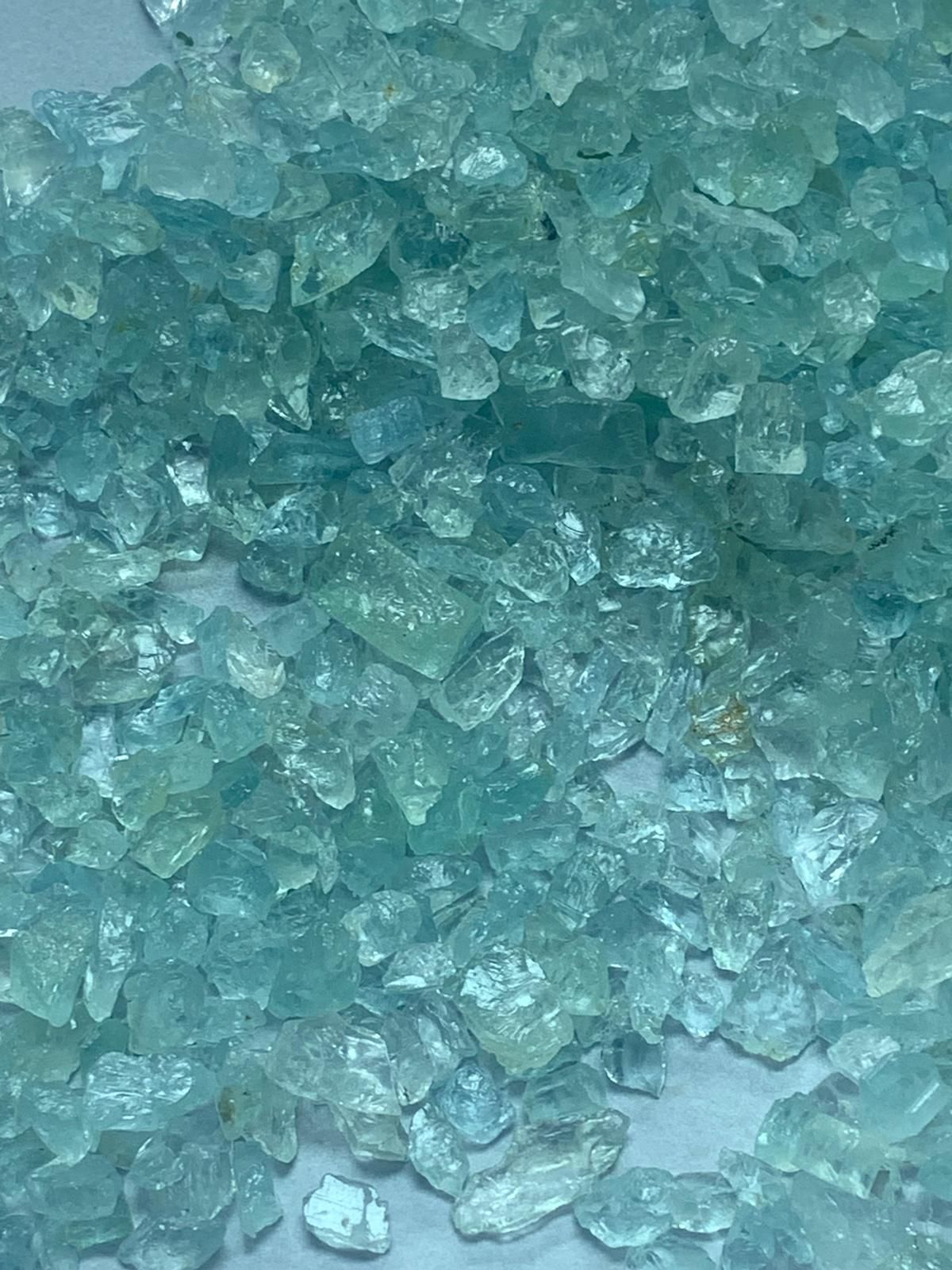 10kg Natura Raw Aquamarine Stones | Rough Aquamarine