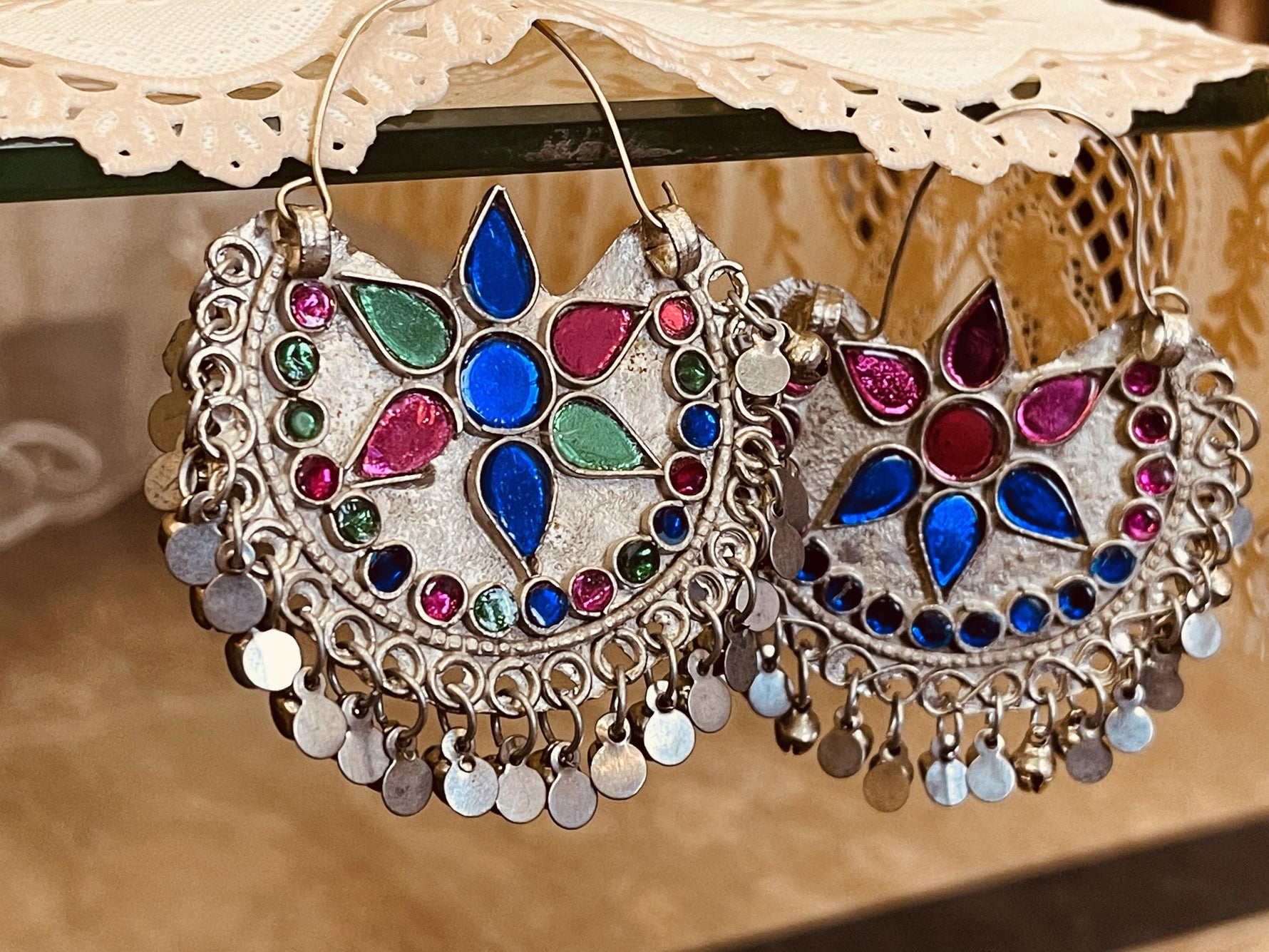 Afghan Tribal Earrings wholesale - boho earrings