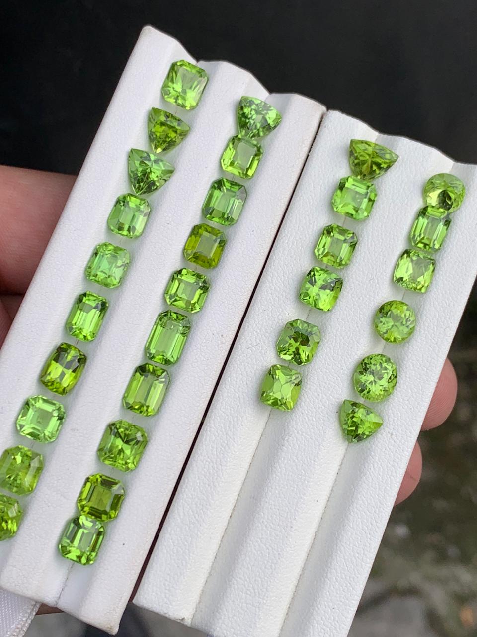 Faceted Peridots Wholesale