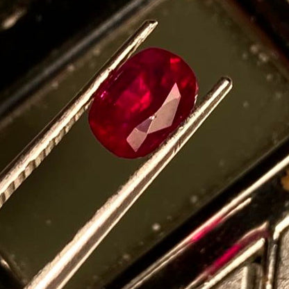 1 carat Pigeon Blood Natural Kashmir Ruby