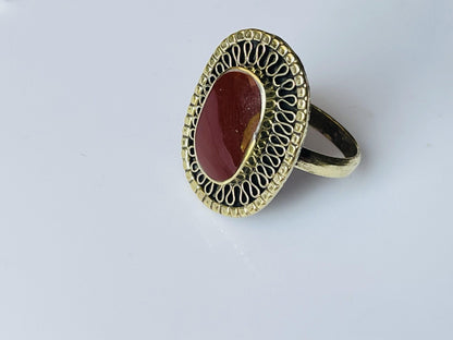 Tribal Ring | Boho Ring | Kuchi Ring | Vintage Ring - folkmarket