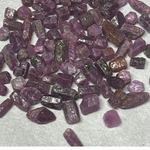 natural ruby stone price | Rough Ruby Crystals