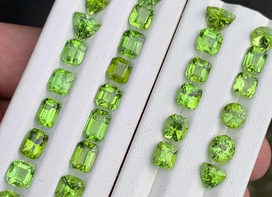 Buy Natural Peridots for Jewelry Settings