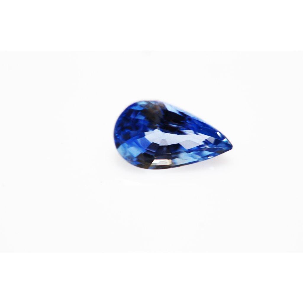 Natural ceylon Blue Sapphire pear shape gemstone for sale online