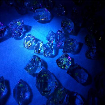 141carat Natural Double Terminated Quartz Crystal with Petroleum Inclusion.