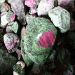 Natural rough gemstones ruby on zoisite gemstones available sale online