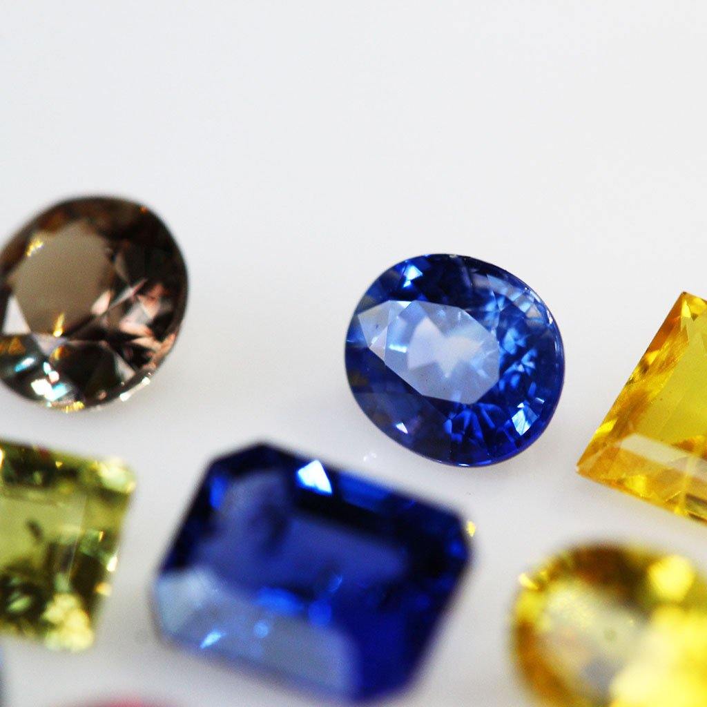 Natural fancy colors sapphires gemstones for sale